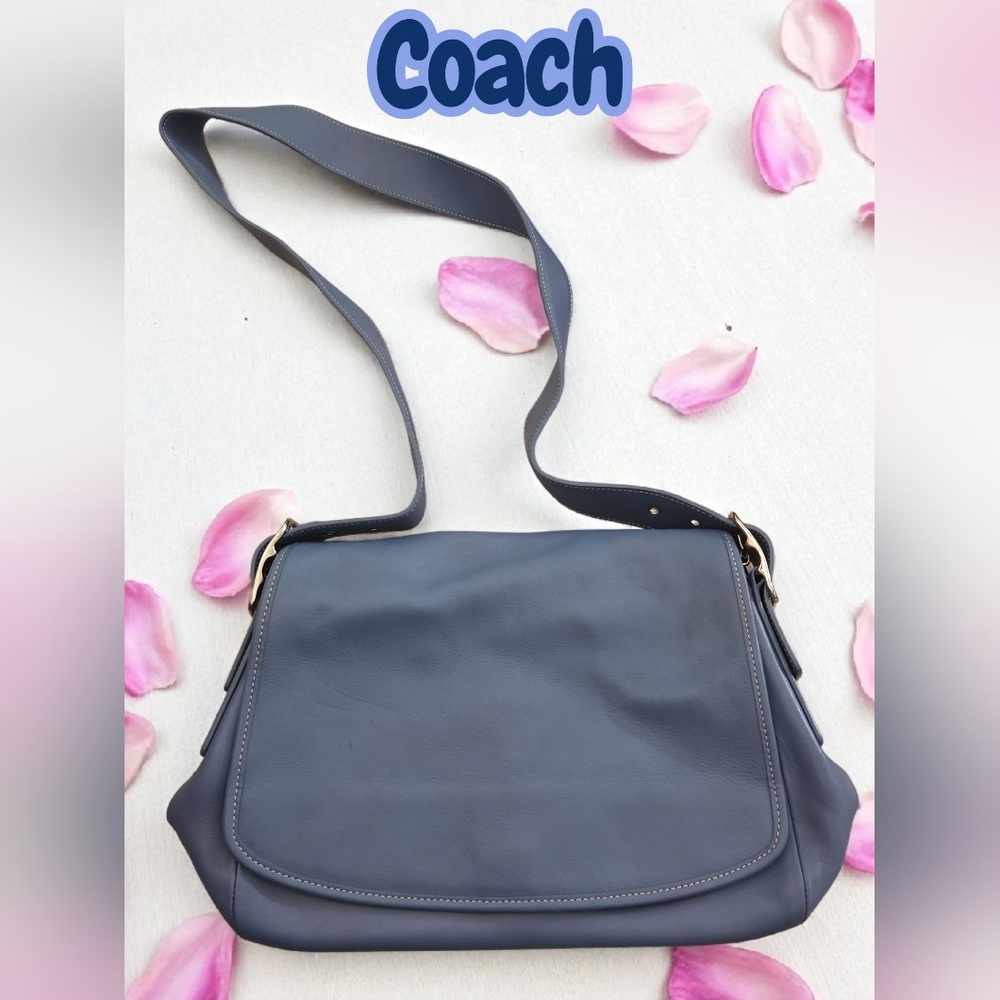 Coach used once messenger bag purse